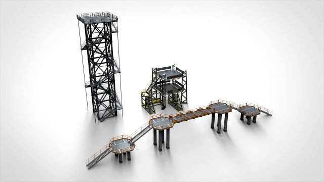 sci-fi stairs 2