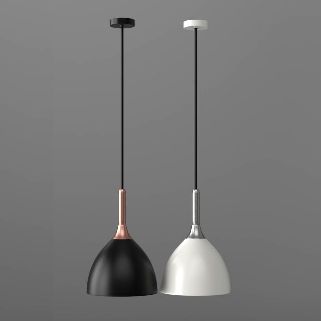 two hanging lamps halo design bellevue pendant