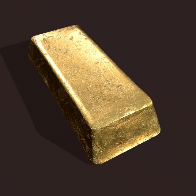 gold ingot large