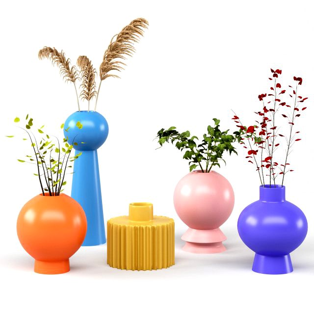 set vases-no1- dei qi simple ceramic vase