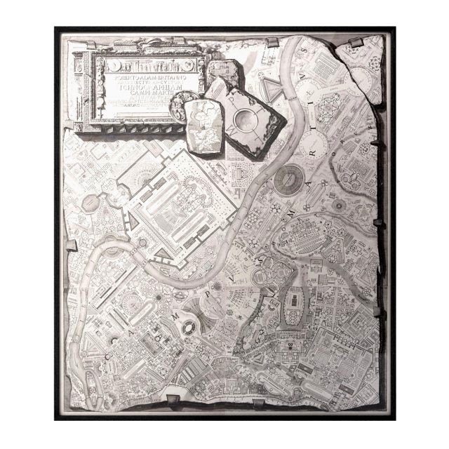 restoration hardware piranesis 1761 plan of rome