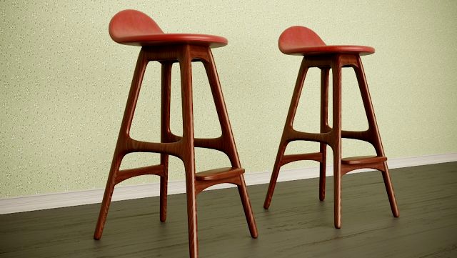 od61 barstools by erik buch