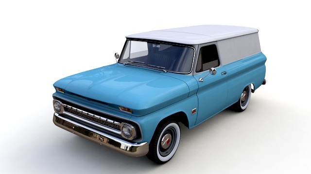 chevy c10 panel truck 1966