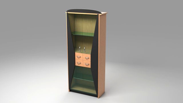 glass cabinet