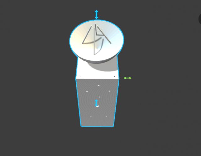 arduino satellite model