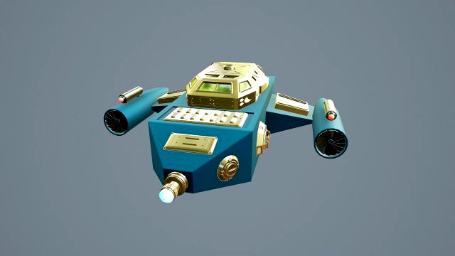 spaceship sci-fi dropship