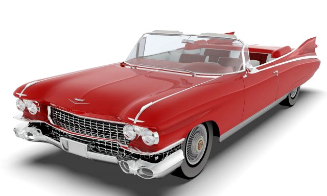 cadillac eldorado biarritz 1959 mid poly
