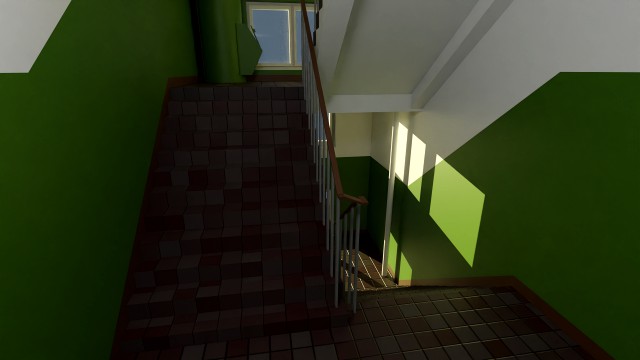 Staircase in Khrushchevka