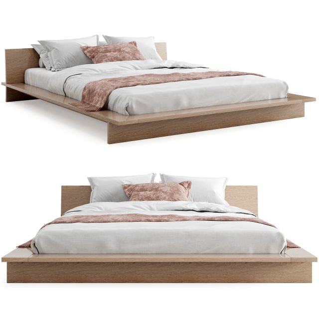 oregon wooden platform bed