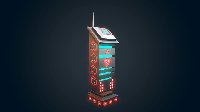 sci-fi building - 01