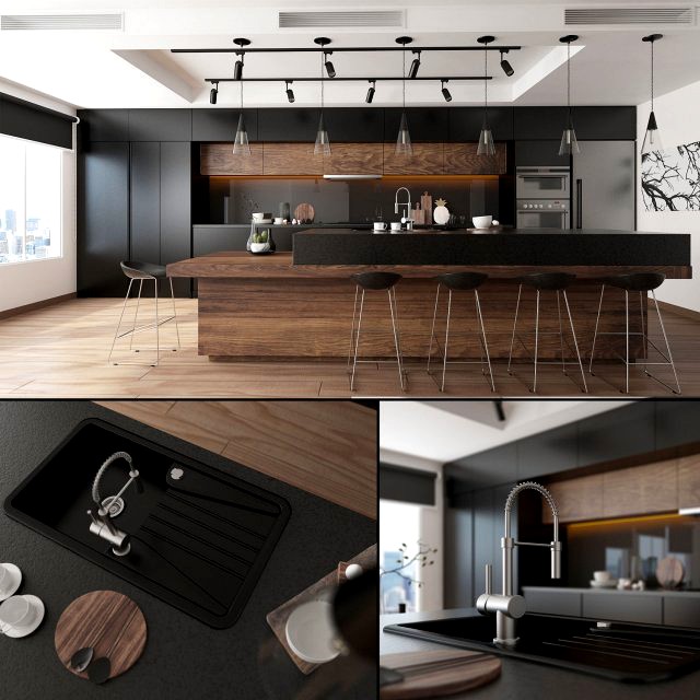 anthracite kitchen