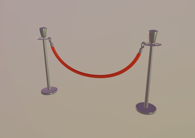 stanchions