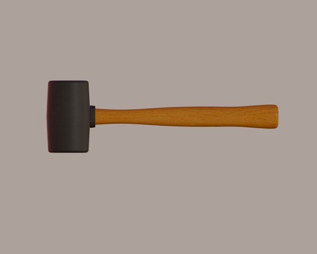 rubber mallet