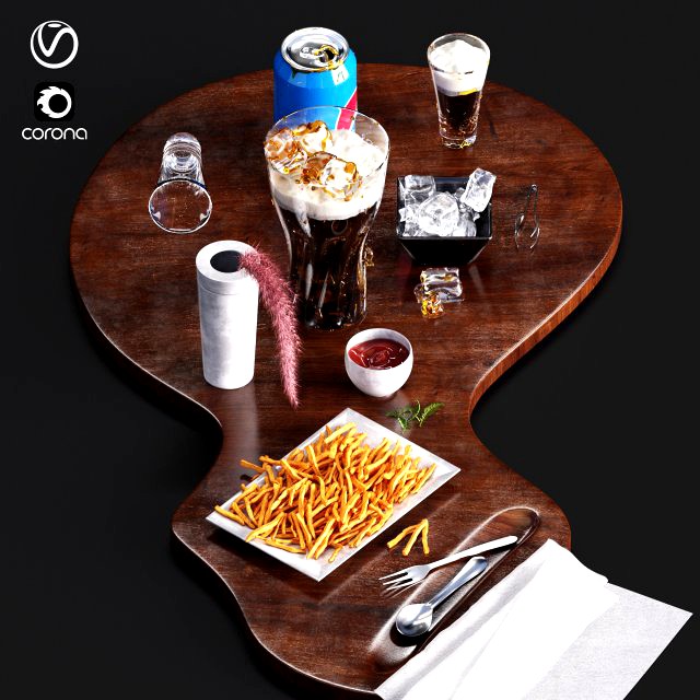 Pepsi set with french fries