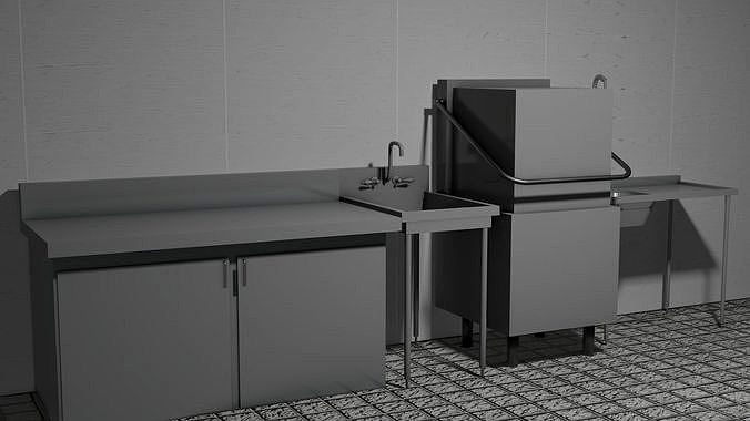 Simple Commercial Kitchen