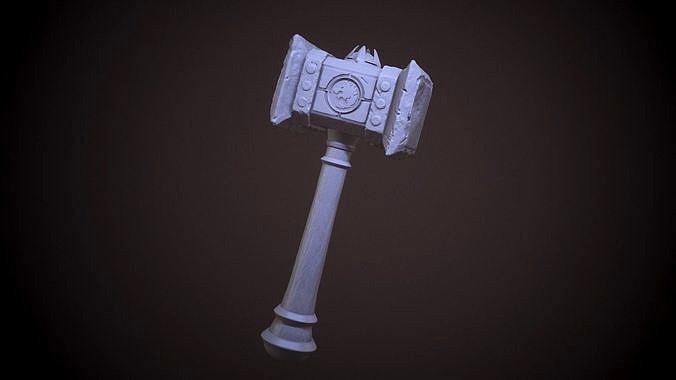 Doomhammer Warcraft 3D printable | 3D