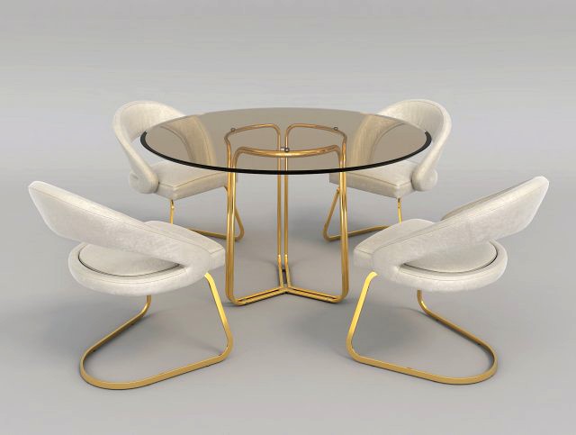 modern table and chair set 2