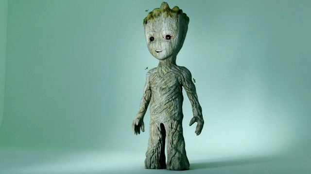 baby groot rig