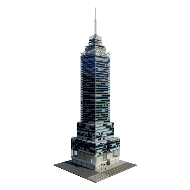 mexican landmark - latinamerican tower