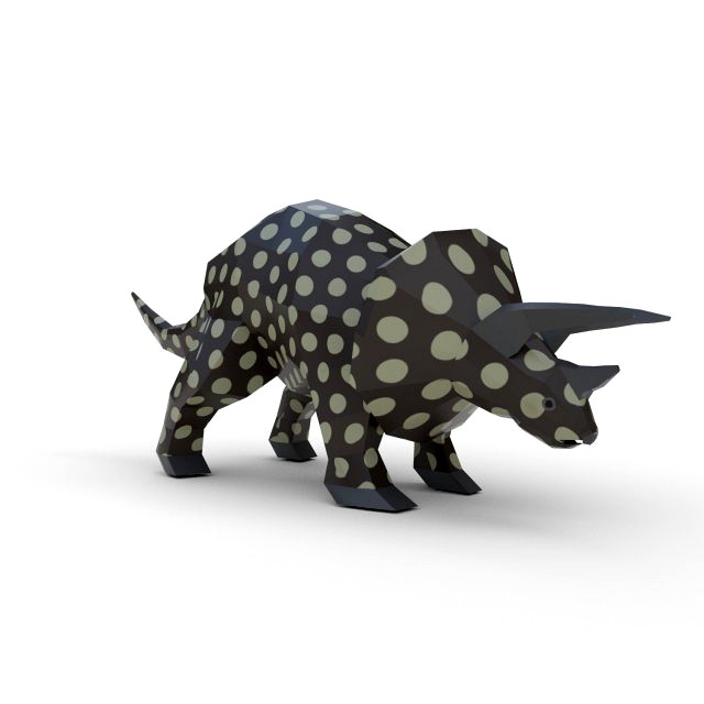 dinosaur triceratops - 02