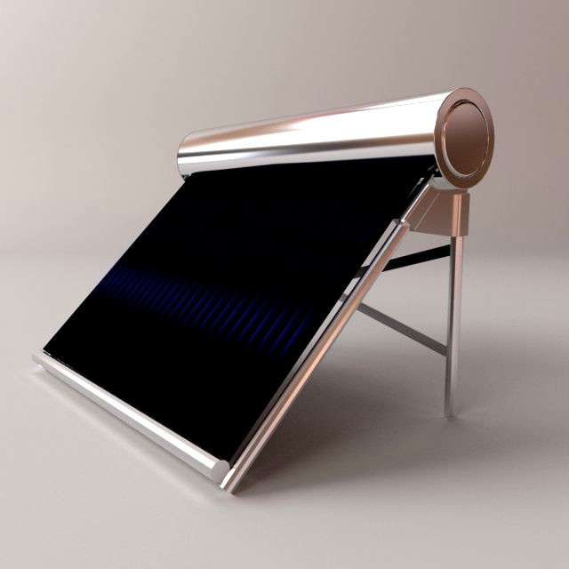 water heating solar panel