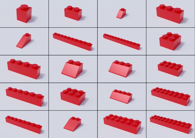 lego brick collection - standard bricks