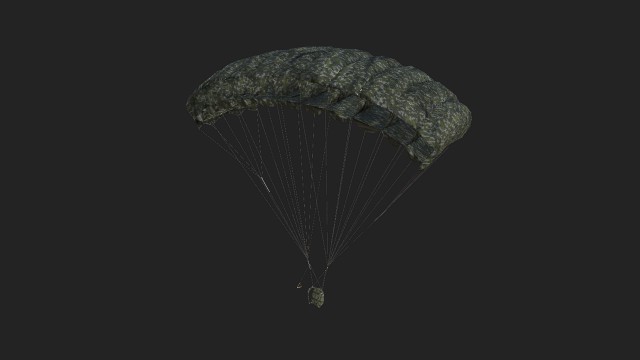 military parachute