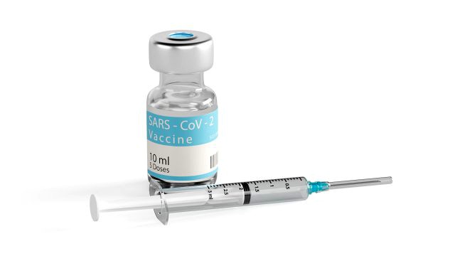 vaccine with syringe