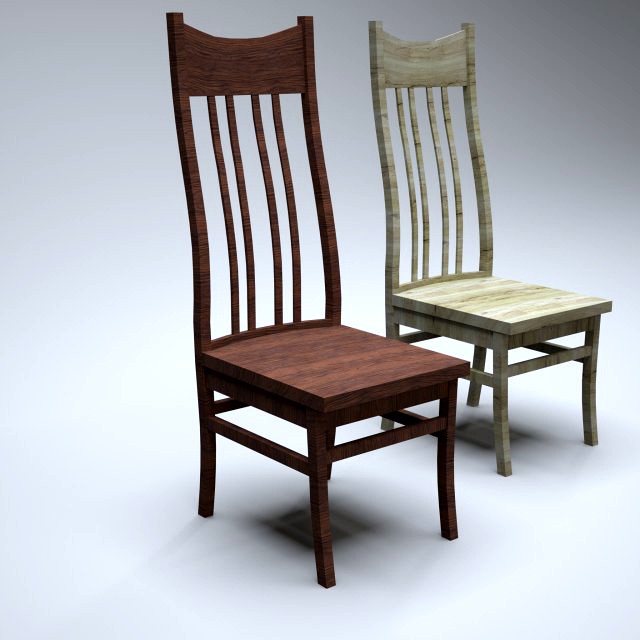 classic wooden kitchen chair