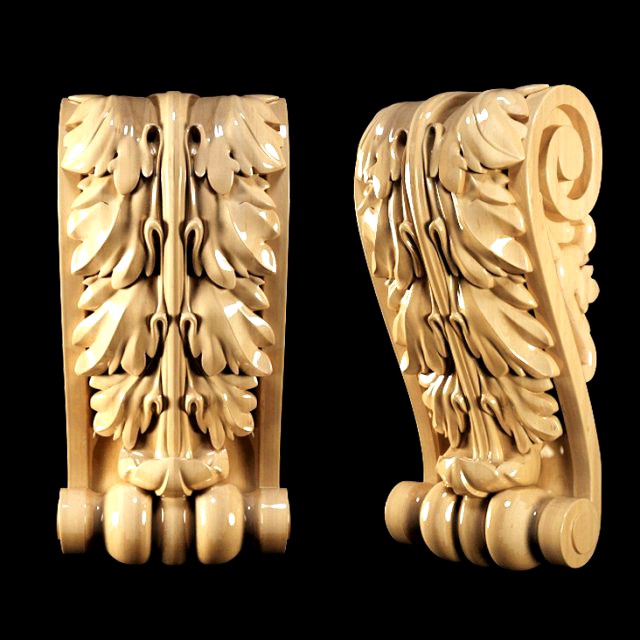 classical carved bracket
