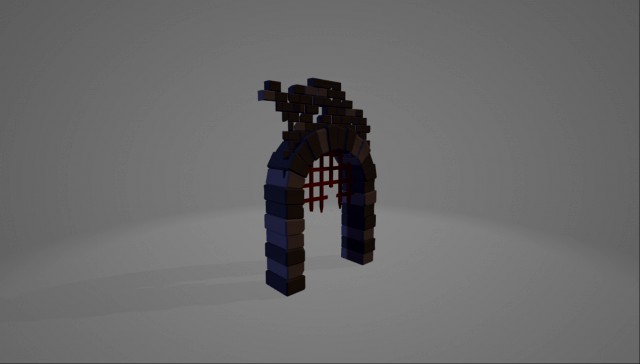 stylized medieval package