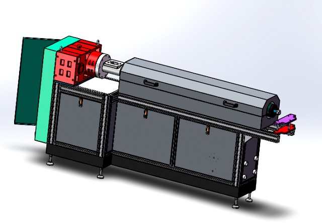 meltblown cloth production equipment full set of 3d engineering drawings bom electrical