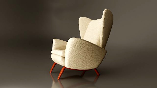 lounge chair by howard keith