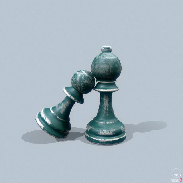 chess pieces - pbr