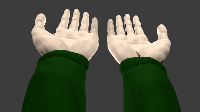 hands 3d