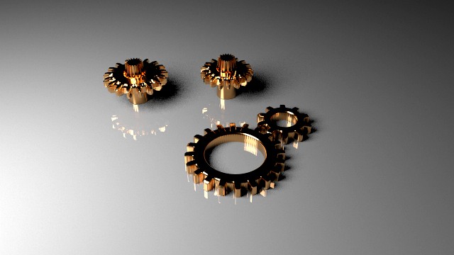 copper gears