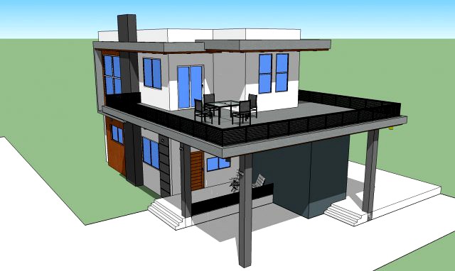 modern house