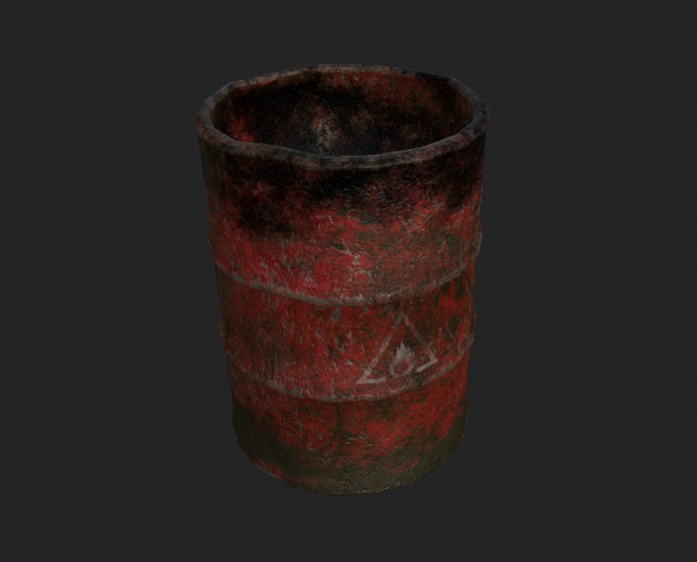 dirt barrel