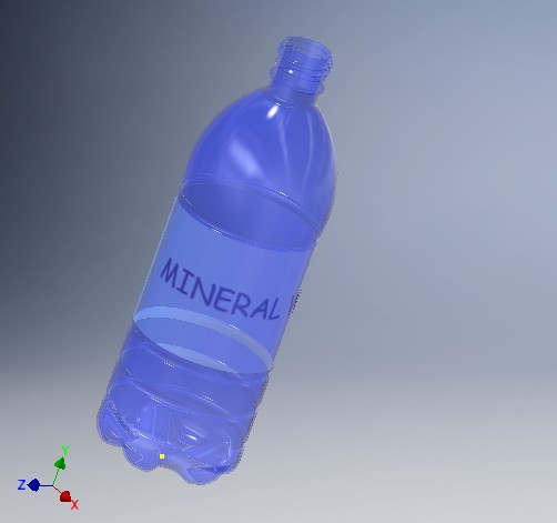 mineral water bottle