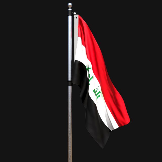 Flag of iraq 02