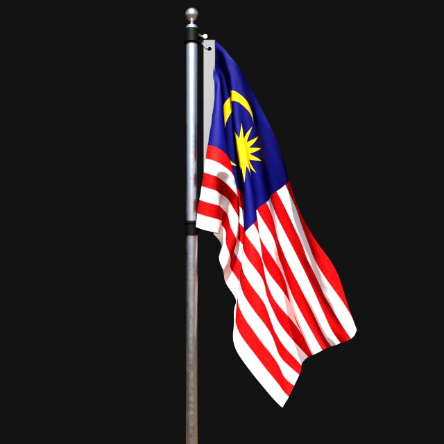 Flag of malaysia 02