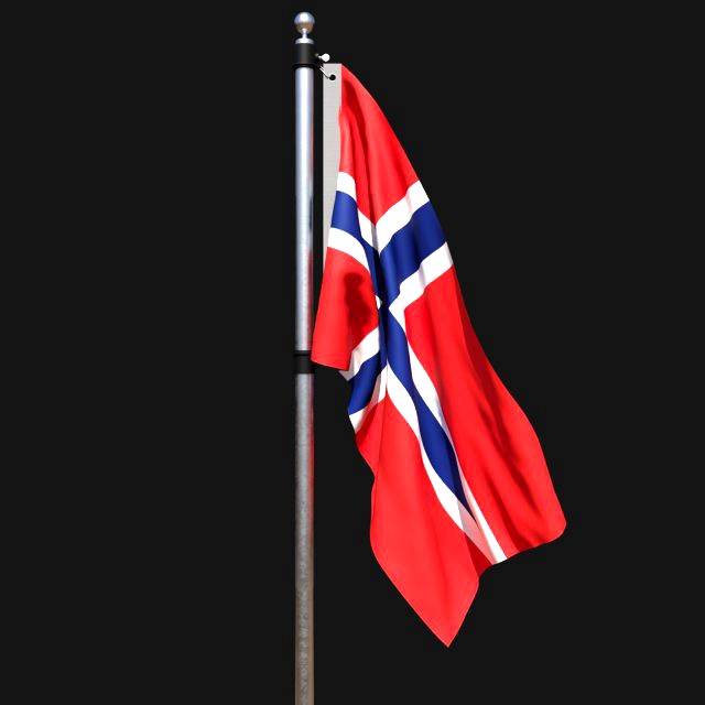 Flag of norway 02