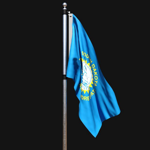 Flag of south dakota 02