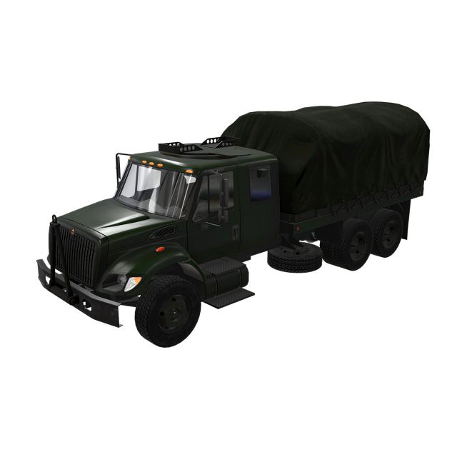 military truck green