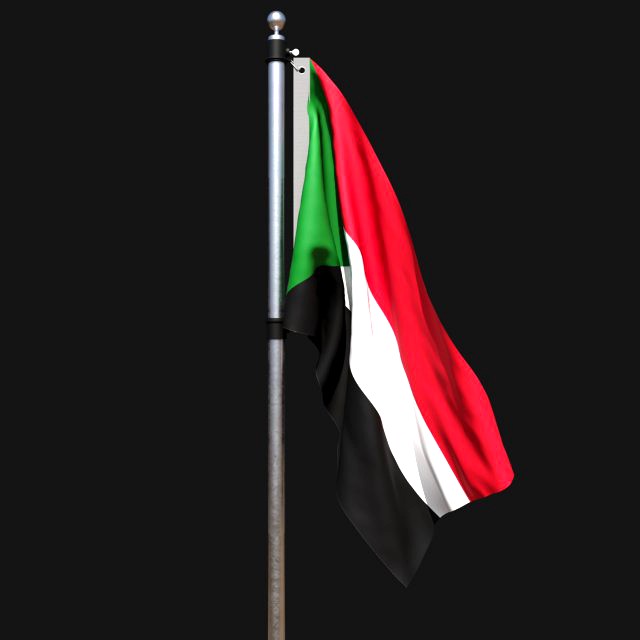 Flag of sudan 02