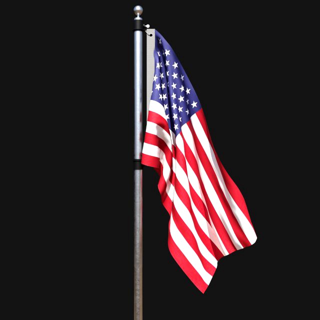 Flag of united states of america 02