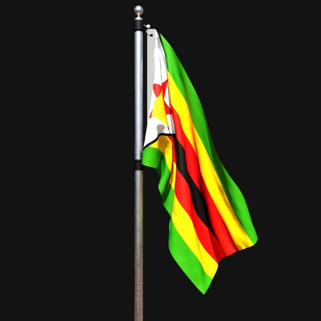 Flag of zimbabwe 02