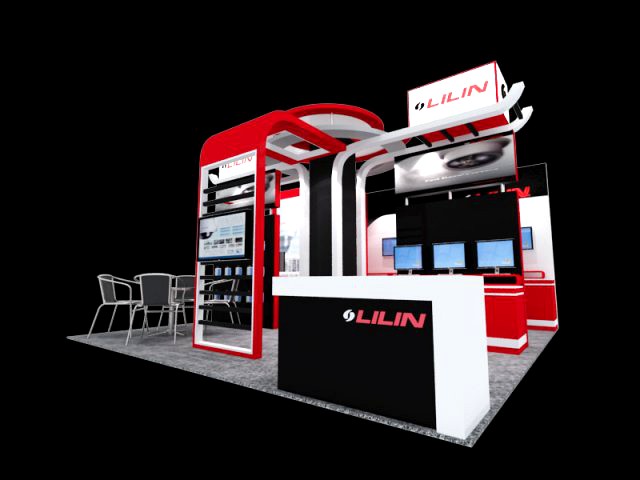 lilin exhibition 6x6 booth