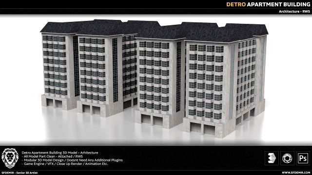 detro apartment building