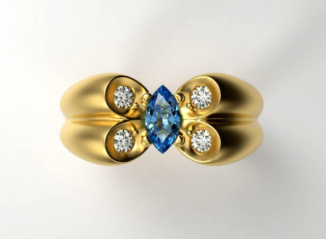 ring - butterfly